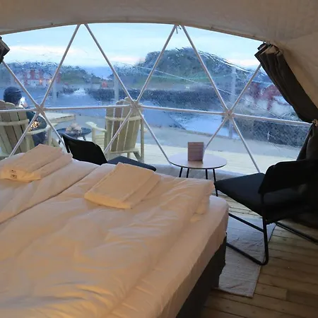 Luxury tent Enjoy Lofoten Glamping