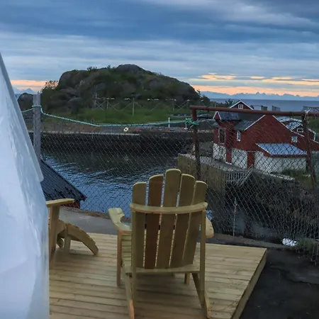 Enjoy Lofoten Glamping خيمة فخمة ستامسوند